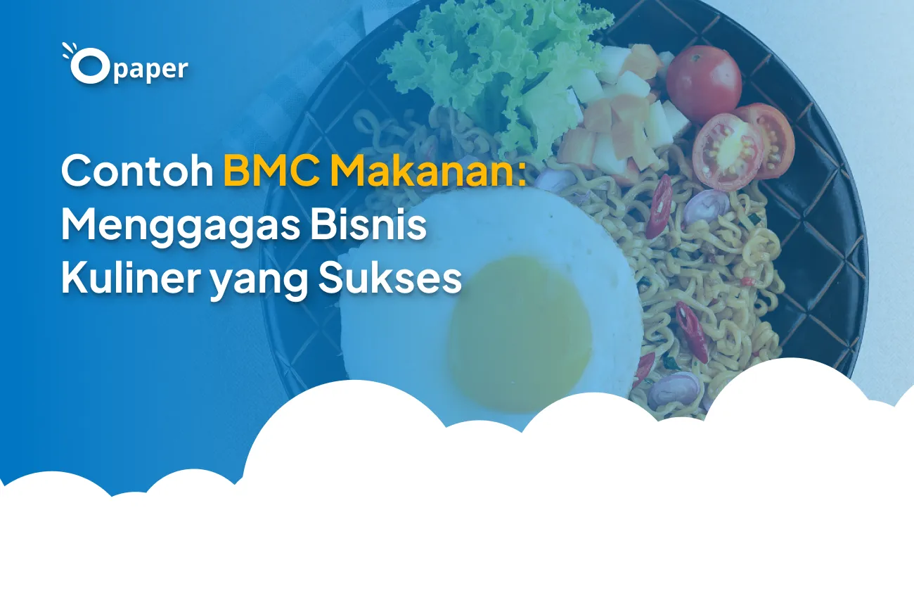Contoh BMC Makanan Menggagas Bisnis Kuliner yang Sukses